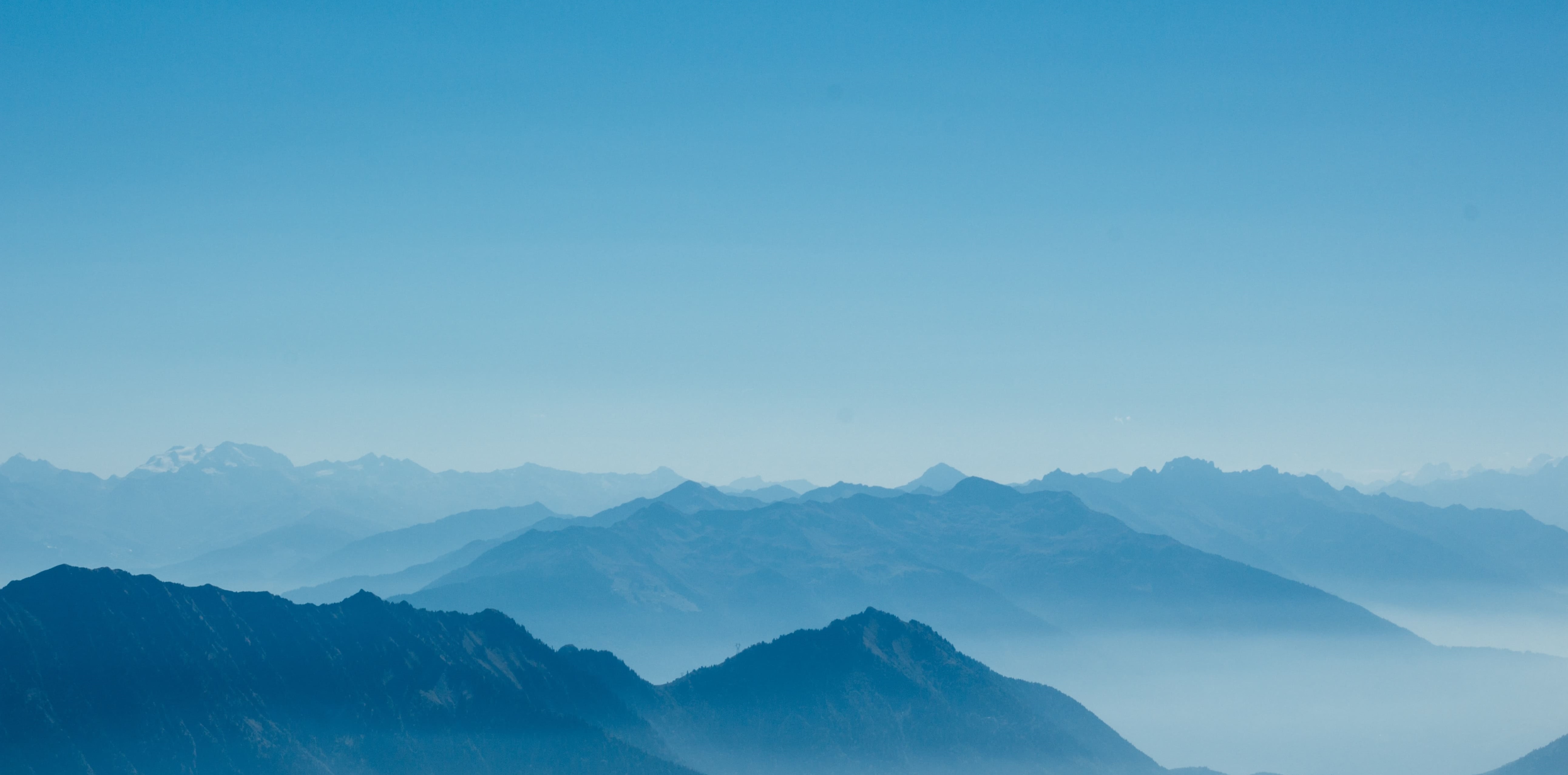 Mountain range photo